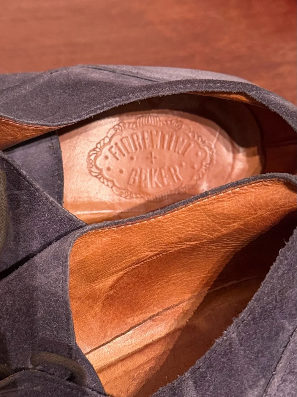 Fiorentini + Baker Dusty Suede Derby Shoes